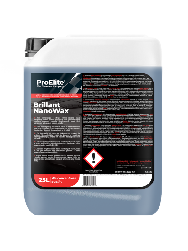 brillant nanowax proelite 25l