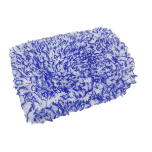 blue microfiber